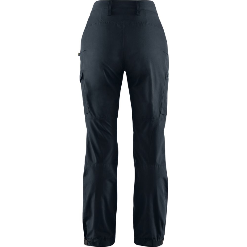 Fjällräven Kaipak Trousers Curved Women's Dark Navy