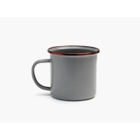 Barebones Cup Enamel 2 Pcs Grey