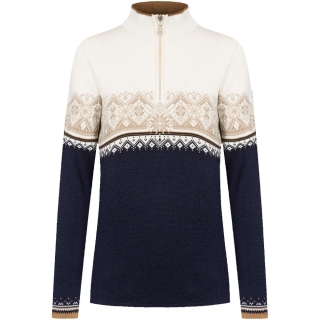 Dale Moritz Sweater Women's navy/brons/beige/offw