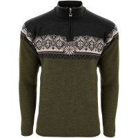 Dale Moritz Sweater darkgreen/d.gray/offw
