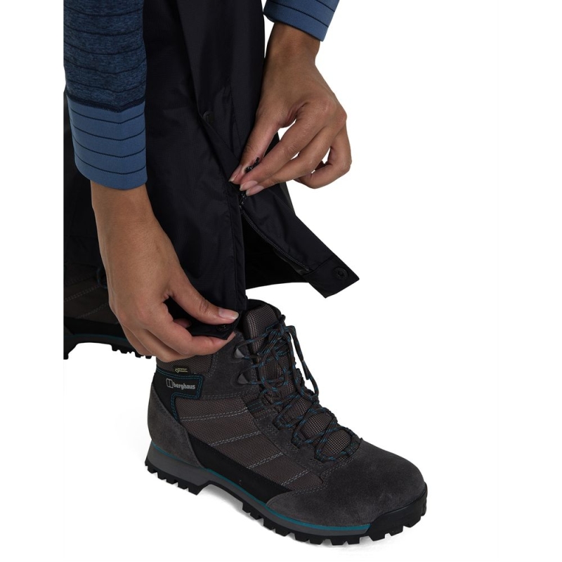 Berghaus Deluge 2.0 Pant 31 Inch Women's BLACK/BLACK