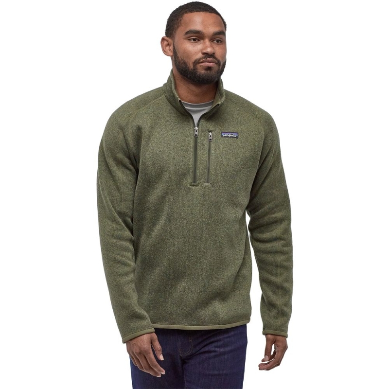 Patagonia Better Sweater 1/4 Zip Industrial Green