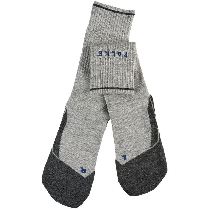Falke TK2 Explore Wool Silk Women's Light Grey