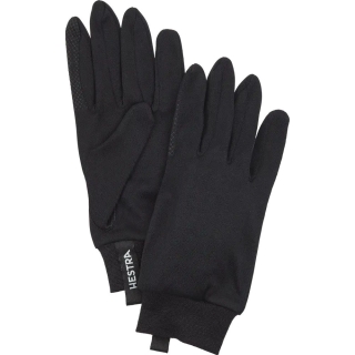 Hestra Silk Liner Touch Point Glove Black