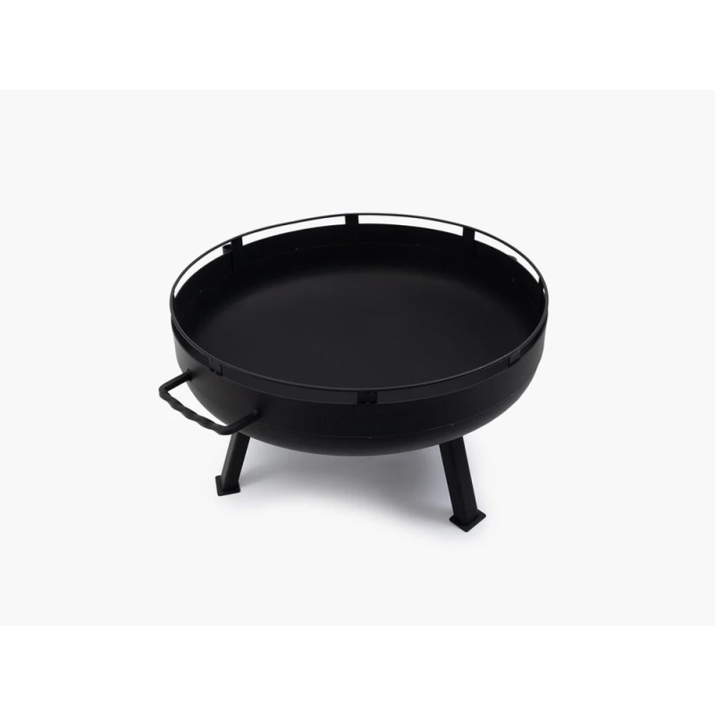 Barebones Cowboy Firepit Grill Small Black