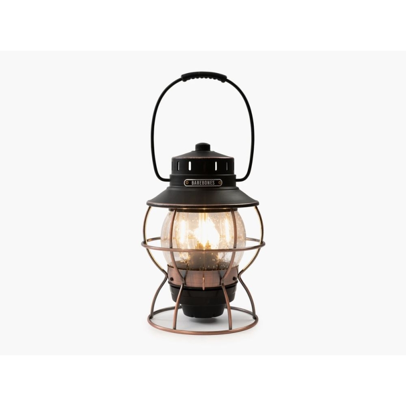 Barebones Railroad Lantern Antique Bronze