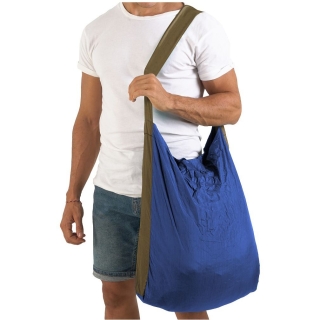 Ticket to the Moon Eco Bag Large Royal Blue/Brown