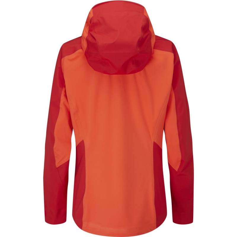 RAB Kinetic Alpine 2.0 Jacket Women's Red Grapefruit