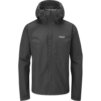 RAB Downpour Eco Jacket Black
