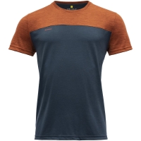 Devold Norang Tee Brick Melange/Night
