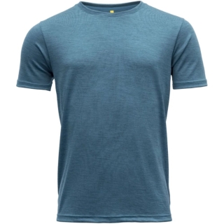 Devold Eika Tee Blue Melange