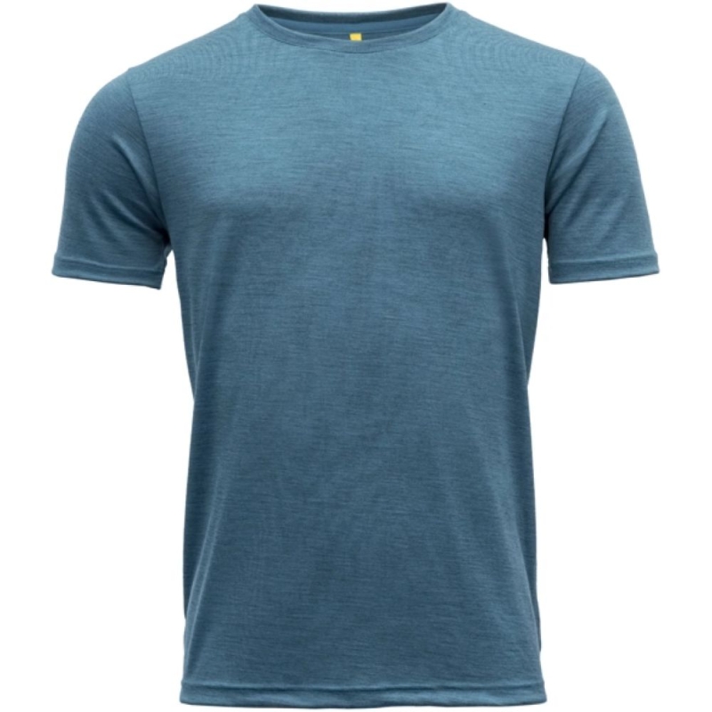 Devold Eika Tee Blue Melange