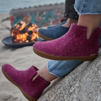 Glerups Boot Rubber Cranberry