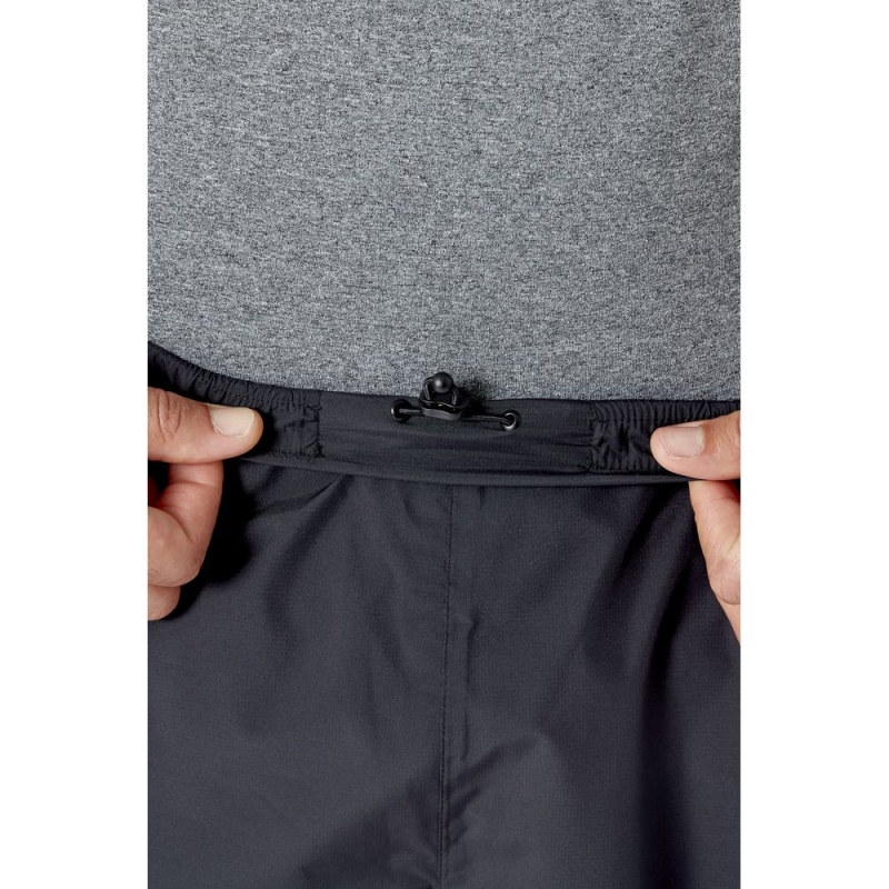 RAB Downpour Eco Pants Black