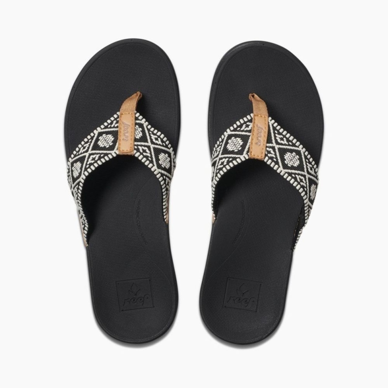 Reef Ortho Woven Women's Black/White