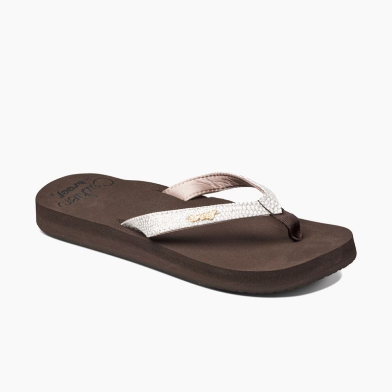 Reef Star Cushion Sassy Women's Brown/White