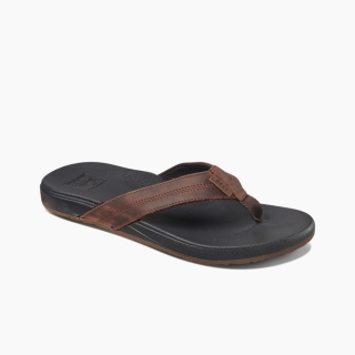 Reef Cushion Phantom Leather Black/Brown