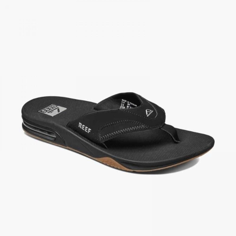 Reef Fanning Black/Silver