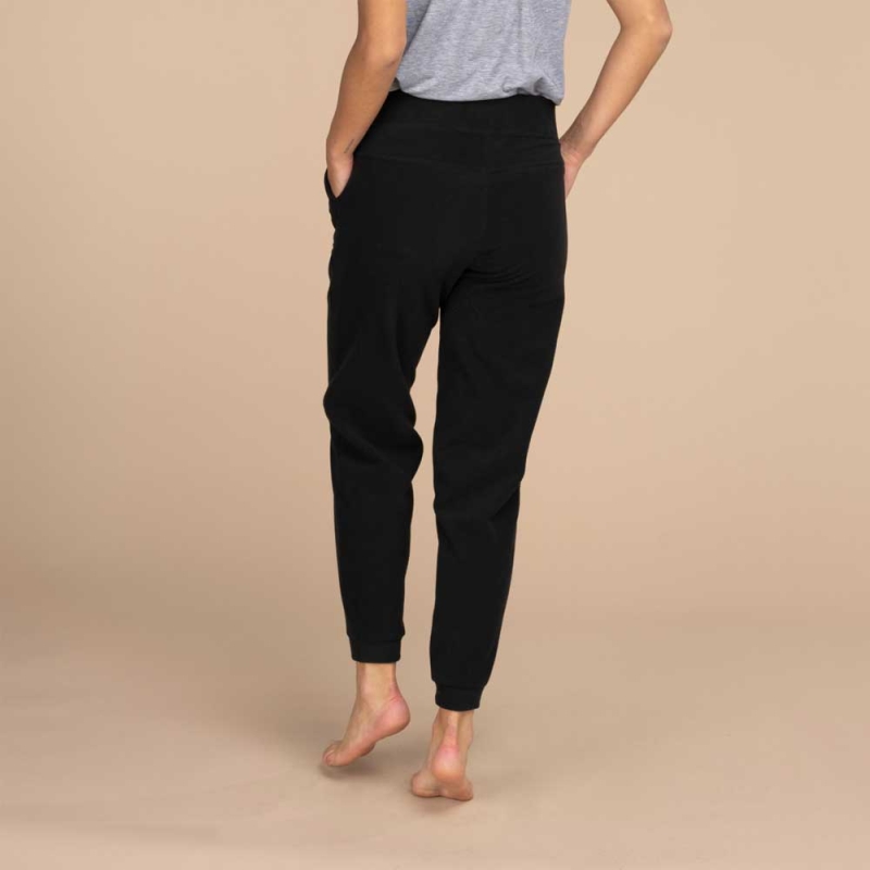 Sherpa Rolpa Jogger Pants Women's Black