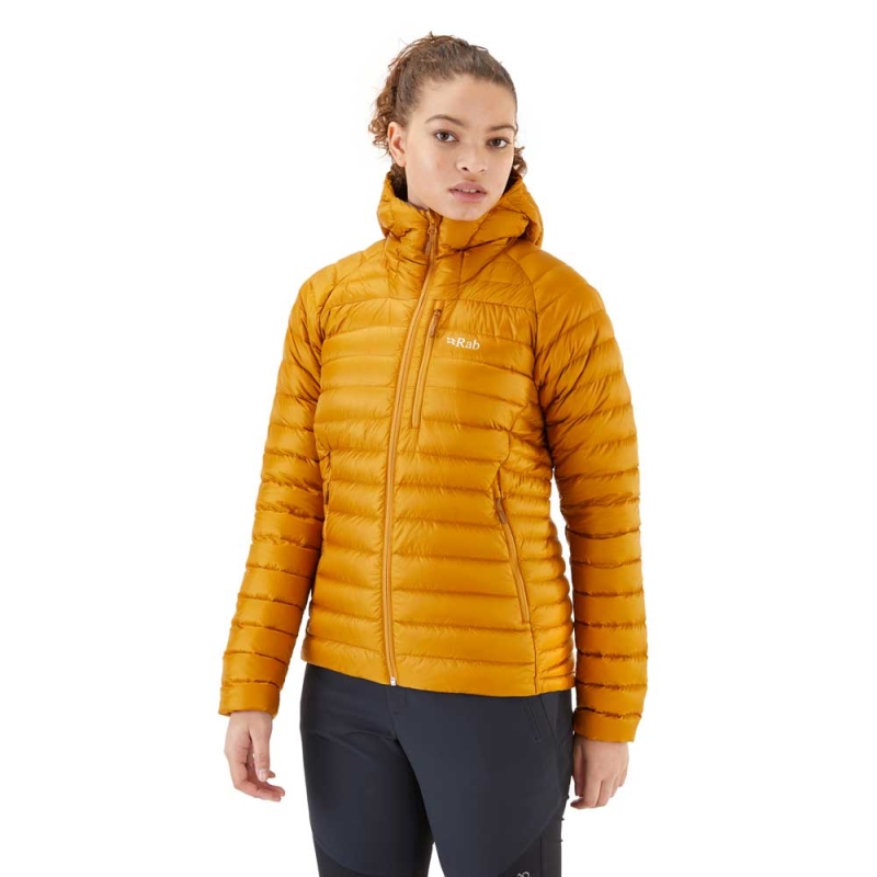 RAB Microlight Alpine Jacket Women's  Dark Butternut