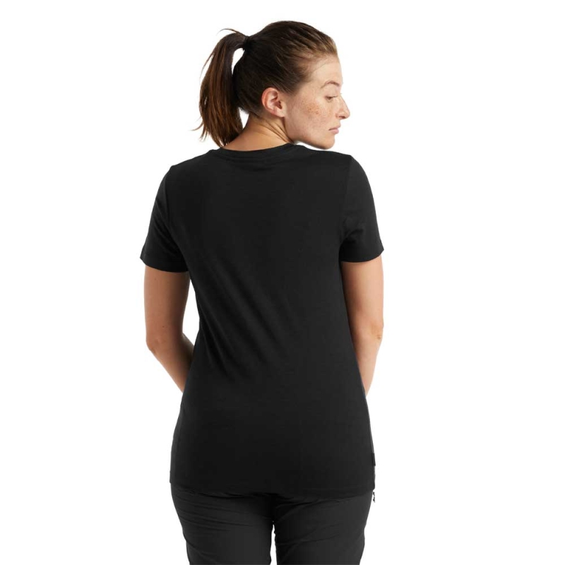 Icebreaker Tech Lite II SS Tee Women's Black