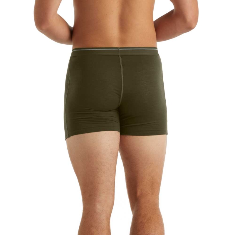 Icebreaker Anatomica Boxers Loden
