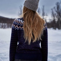 Fjällräven Ovik Knit Cardigan Women's Dark Navy