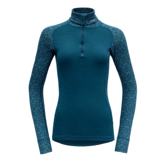 Devold Duo Active Zip Neck Shirt Women's Flood