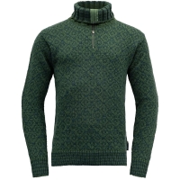 Devold Svalbard Sweater Zip Neck Forest/Woods