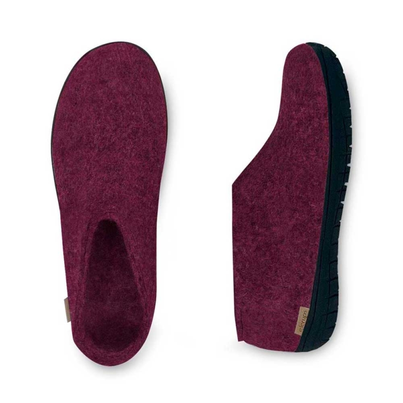 Glerups Shoe Rubber Cranberry