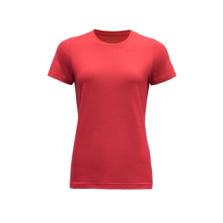 Devold Eika Tee Women's Poppy
