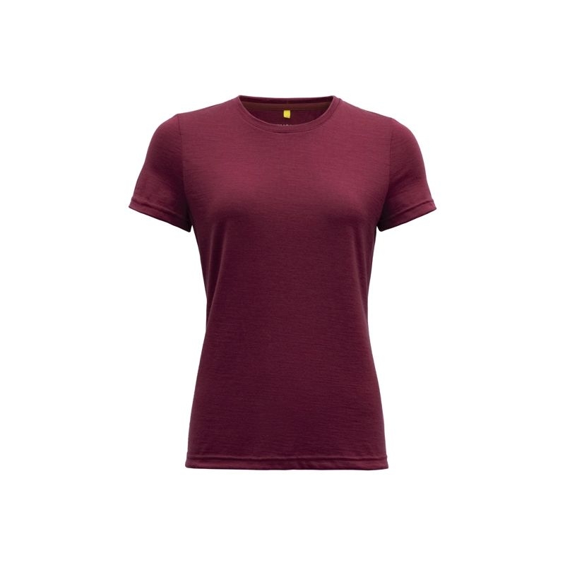 Devold Eika Tee Women's Beetroot