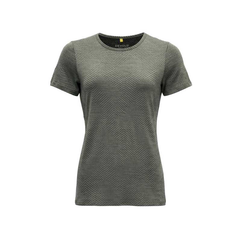 Devold Nipa Tee Women's Fog