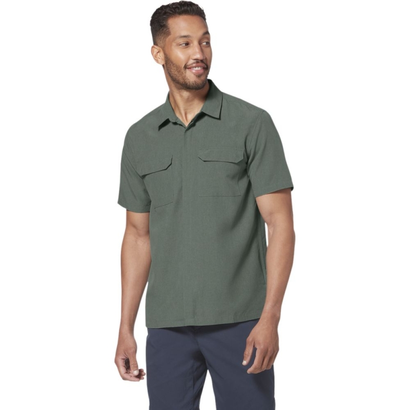 Royal Robbins Sonoran Desert Short Sleeve Duck Green