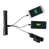 Origin Outdoor Led Flashlight 'Powerbank' 1000 lumen Black