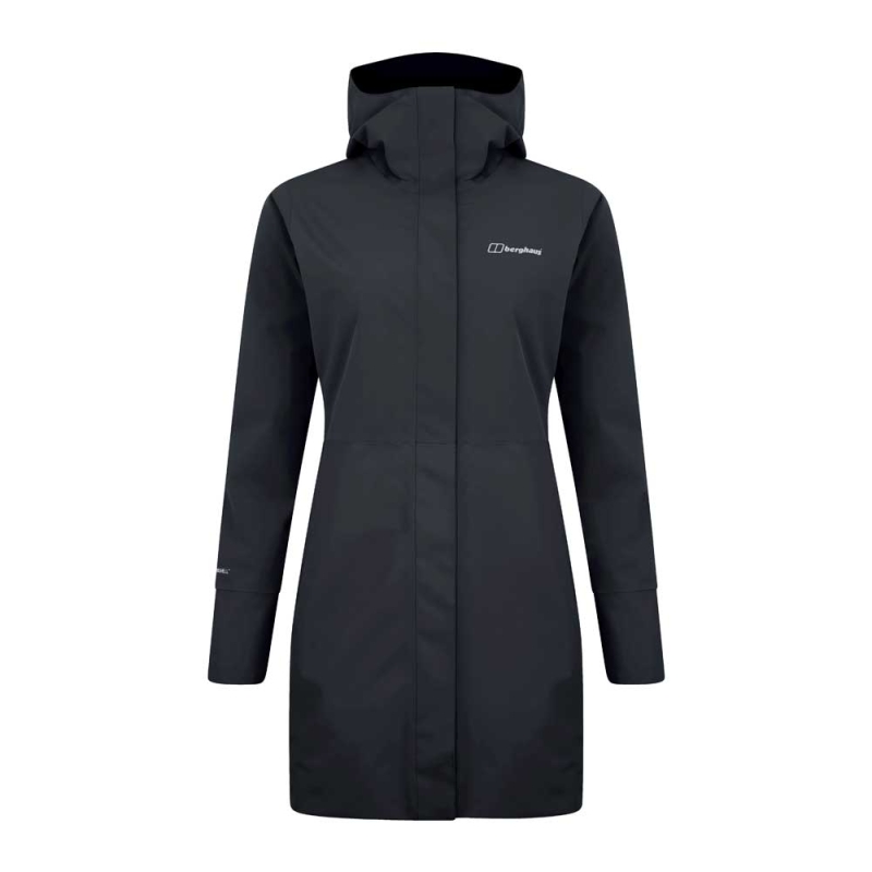 Berghaus Omeara Long Jacket Women's Jet Black
