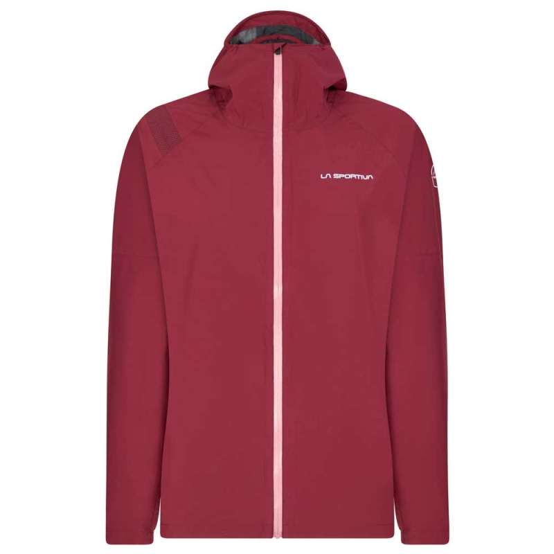 La Sportiva Run Jacket Women's Red Plum