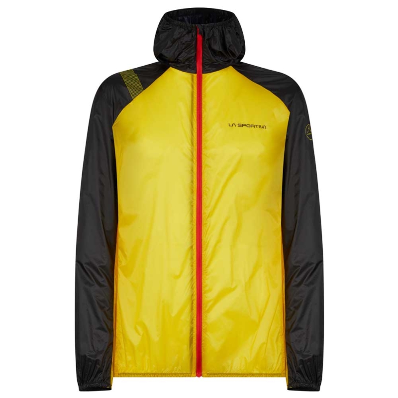 La Sportiva Blizzard Windbreaker Jacket Yellow/Black