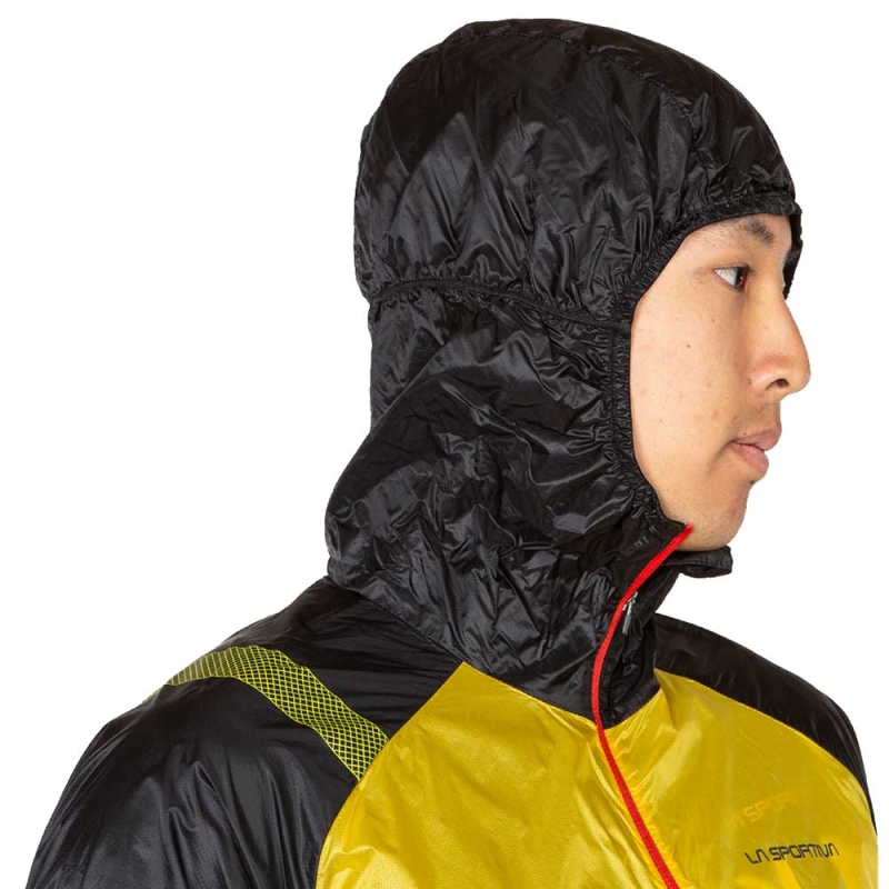 La Sportiva Blizzard Windbreaker Jacket Yellow/Black
