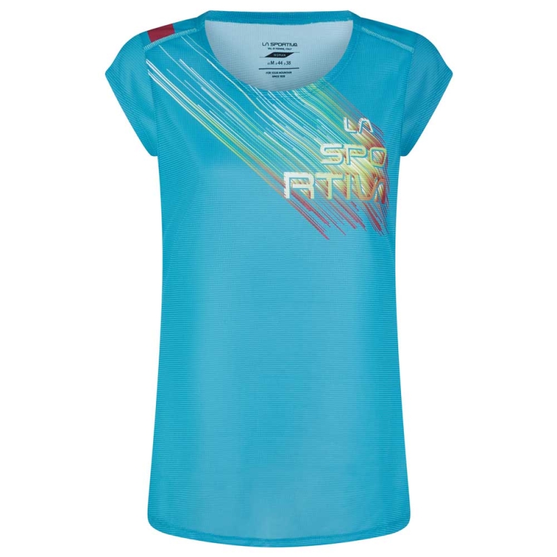 La Sportiva Defy T-Shirt Women's Topaz