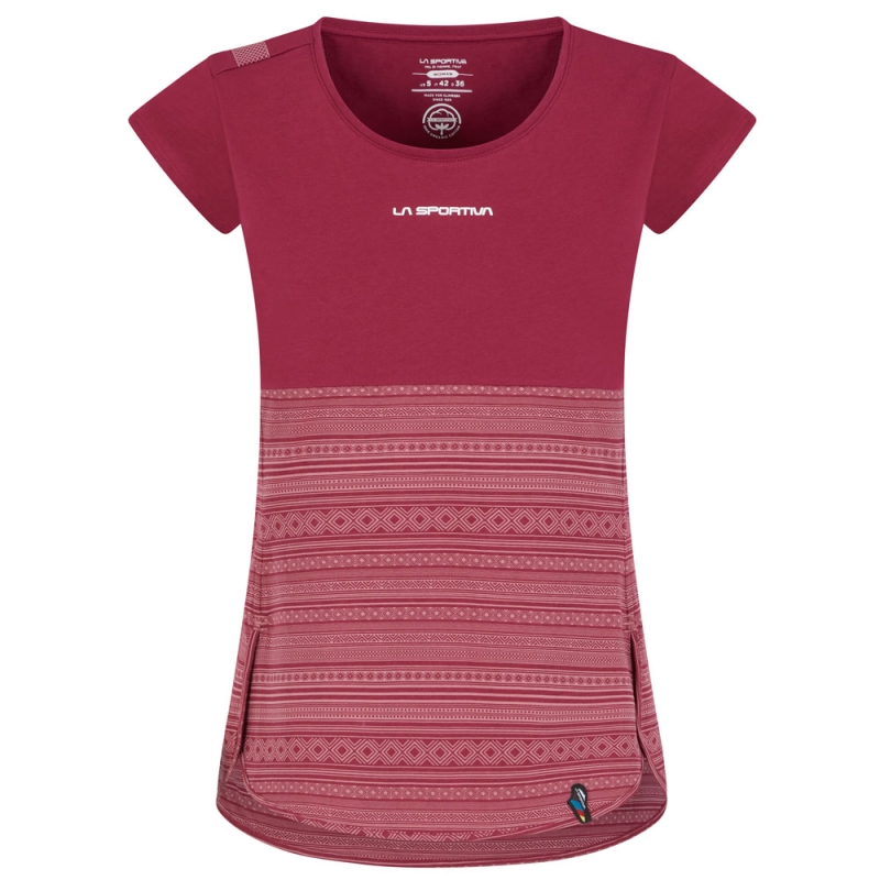 La Sportiva Lidra T-Shirt Women's Red Plum