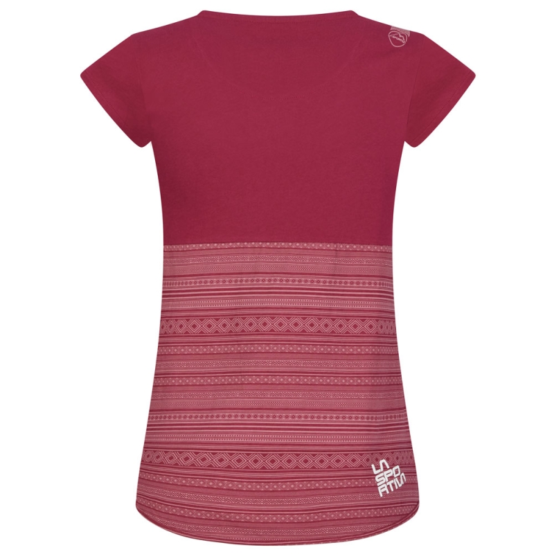 La Sportiva Lidra T-Shirt Women's Red Plum