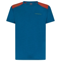 La Sportiva Embrace T-Shirt Space Blue/Kale