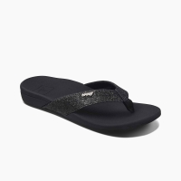 Reef Ortho-Spring Women's Black/Black Glitter