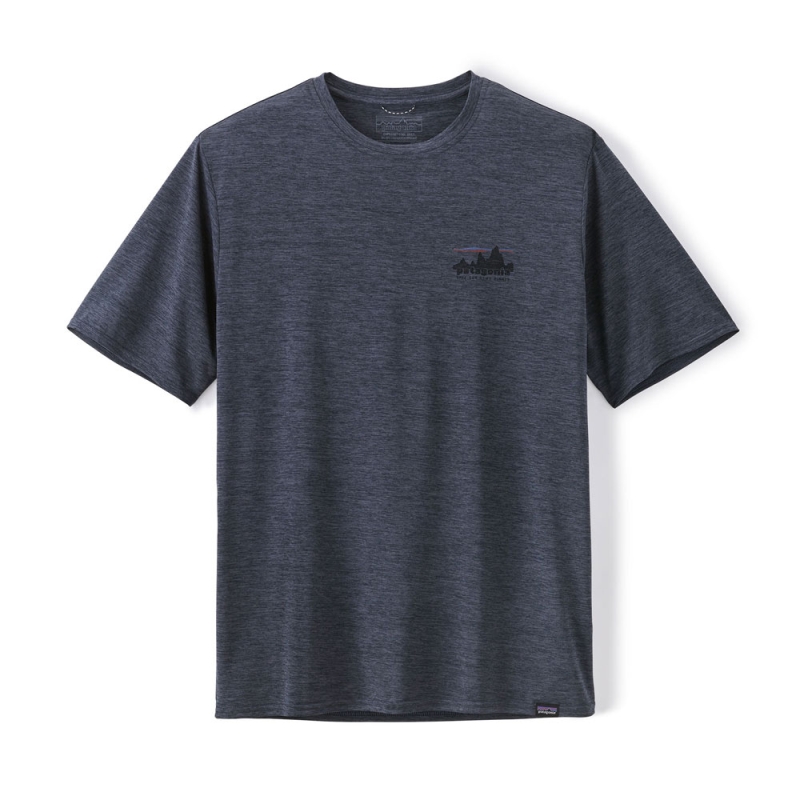 Patagonia Capilene Cool Daily Graphic Shirt Skyline/Smolder Blue
