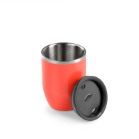 GSI Glacier Stainless Doppio Mug Living Coral