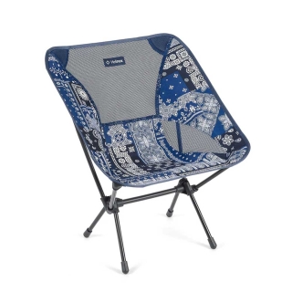 Helinox Chair One Blue Bandanna Quilt