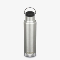 Klean Kanteen Isolatiefles Classic met ringdop 592ml/20oz brushed stainless