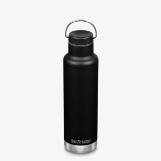 Klean Kanteen Isolatiefles Classic met ringdop 592ml/20oz black