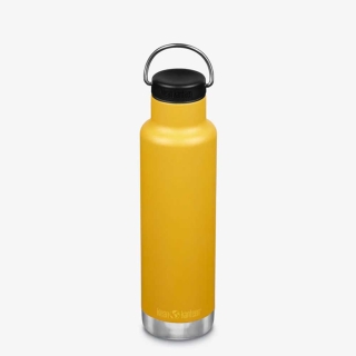 Klean Kanteen Isolatiefles Classic met ringdop 592ml/20oz marigold